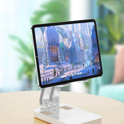 Suport pliabil K15 pentru telefon și tabletă – Alb