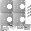 Plăci de Reparare Pentru Balamale de Mobilier - Set de 4 Bucăți