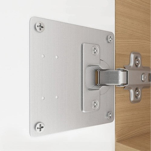 Plăci de Reparare Pentru Balamale de Mobilier - Set de 4 Bucăți