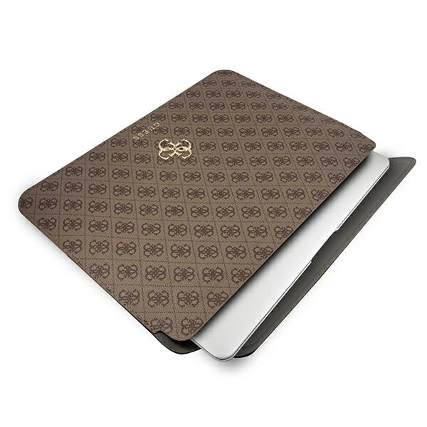 Husă Guess 4G Big Logo pentru laptop Laptop / Macbook Pro / Air 13” – Maro