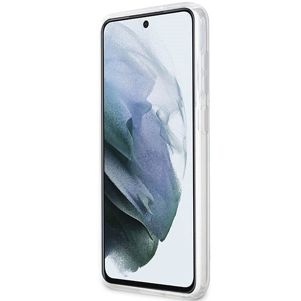 Husă Guess Hardcase Marble pentru Samsung Galaxy S23 – Alb
