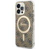 Husă Guess 4G MagSafe pentru iPhone 13 / 13 Pro (6.1”) – Maro