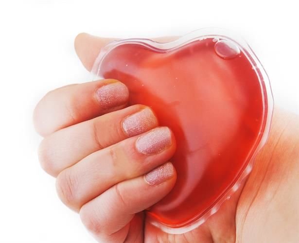 Încălzitor de Mână și Corp Reutilizabil în Formă de Inimioară
