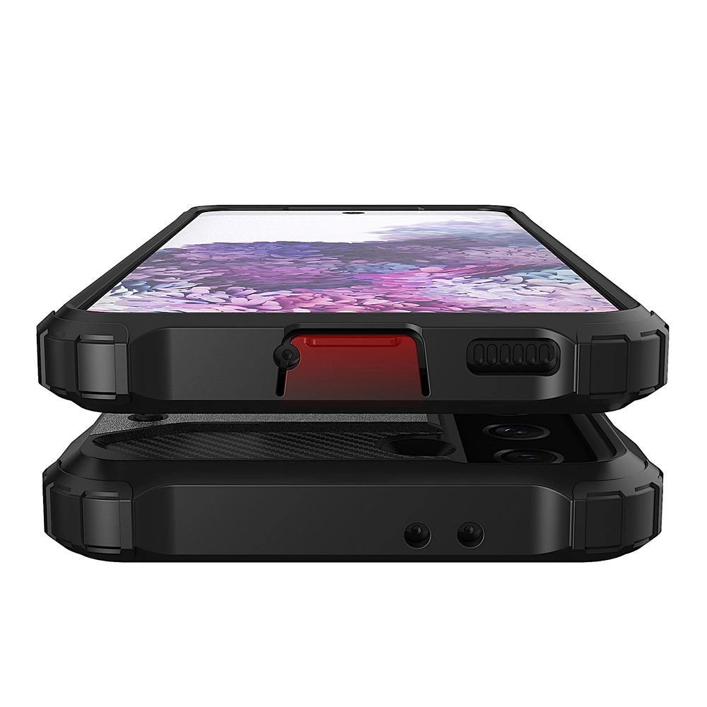 Husă protecție Hybrid Armor Tough pentru Samsung Galaxy S22 / S22 Plus – Negru