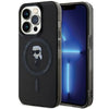Husă Karl Lagerfeld IML Ikonik MagSafe pentru iPhone 14 Pro Max - Negru