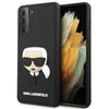 Husă Karl Lagerfeld 3D Rubber Karl’s Head pentru Samsung Galaxy S21 Plus – Negru