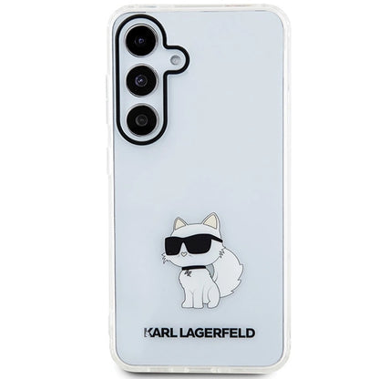 Husă Karl Lagerfeld Choupette IML pentru Samsung Galaxy S24 – Transparentă