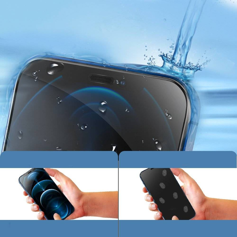 Folie de protecție din sticlă securizată 2.5D Kingxbar pentru iPhone 12 Mini