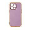 Husă Hurtel pentru iPhone 13 Pro Max – Mov / Auriu