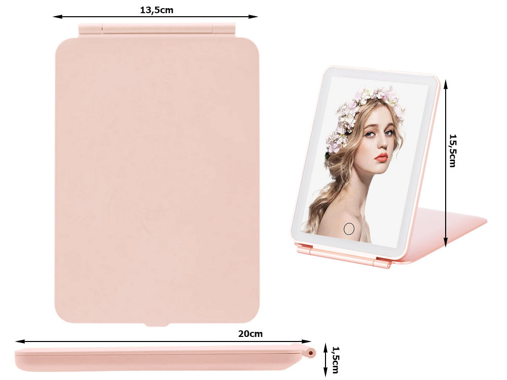 Oglindă Cosmetica Iluminată cu LED-uri pentru Machiaj