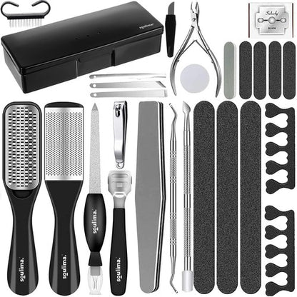 Set Manichiură și Pedichiură Profesional cu 26 de Piese