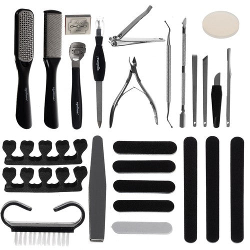 Set Manichiură și Pedichiură Profesional cu 30 de Piese