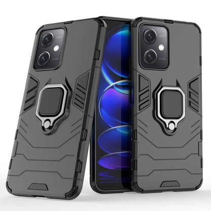 Husă Ring Armor pentru Xiaomi Redmi Note 12 5G / POCO X5 5G – Negru