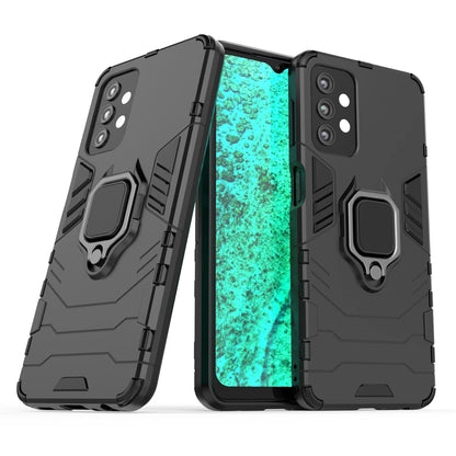 Husă Ring Armor Tough Hybrid pentru Samsung Galaxy A13 5G – Negru