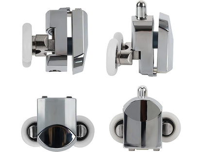 SET 8 ROȚI DUBLE INFERIOARE ȘI SUPERIOARE PENTRU CABINĂ DE DUȘ – 16 PIESE