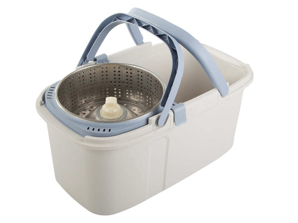 Set Mop Rotativ 360 cu Găleată Turbo 12l și Pad din Microfibră