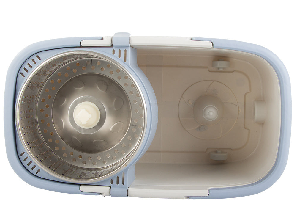 Set Mop Rotativ 360 cu Găleată Turbo 12l și Pad din Microfibră