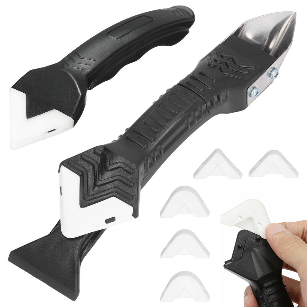 Spatula pentru taierea si asezarea chitului siliconic 3in1, cu 5 varfuri