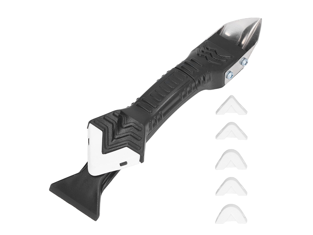 Spatula pentru taierea si asezarea chitului siliconic 3in1, cu 5 varfuri