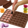 Tavă/Matriță pentru Coacere Macaroons și Fursecuri