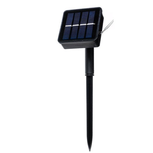 Ghirlanda Solară 12m IP65, Globuri Alb Cald
