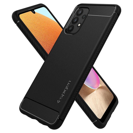 Husă Spigen Rugged Armor pentru Samsung Galaxy A52 / A52s – Negru Mat