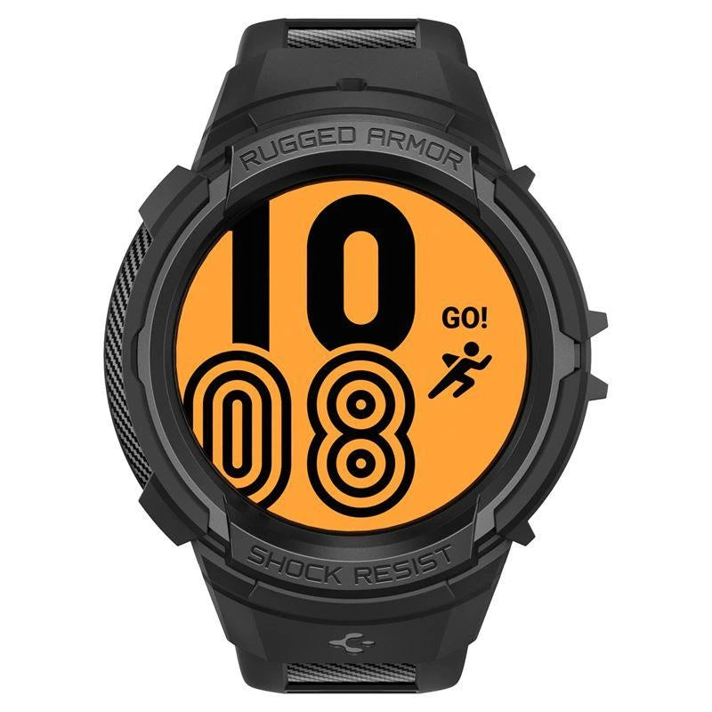 Husă cu curea Spigen Rugged Armor Pro pentru Samsung Galaxy Watch 5 Pro (45 mm) – Negru