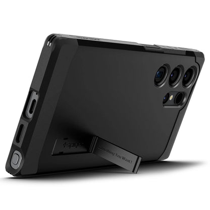 Husă Spigen Tough Armor pentru Samsung Galaxy S24 Ultra – Negru