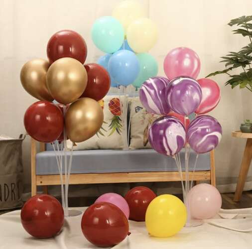 Stand Pentru Baloane XXL - 70cm - cu 24 Elemente