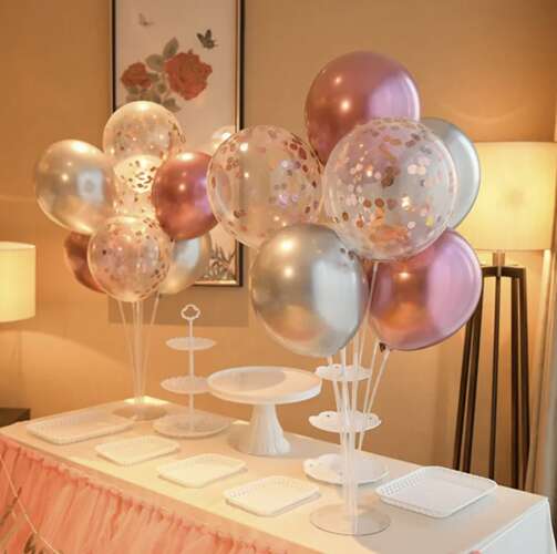 Stand Pentru Baloane XXL - 70cm - cu 24 Elemente