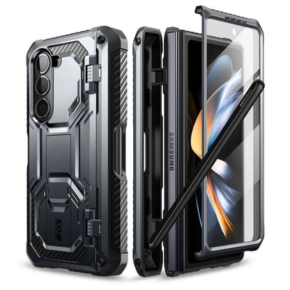 Husa Supcase IBLSN ArmorBox Pen Case pentru Samsung Galaxy Z Fold 5 – Negru