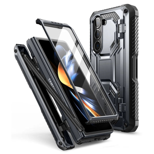 Husa Supcase IBLSN ArmorBox Pen Case pentru Samsung Galaxy Z Fold 5 – Negru