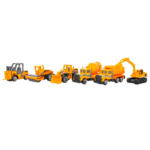 Set de Distracție cu Camion de Tractare și 6 Mașini