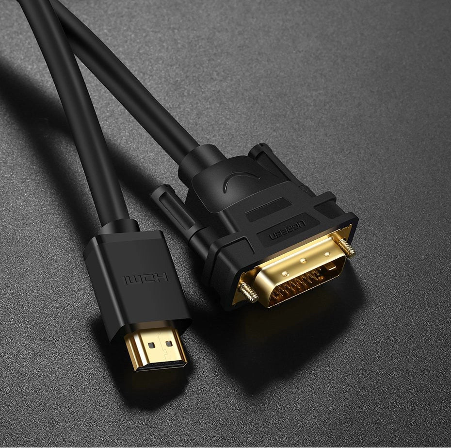 Cablu UGREEN HDMI la DVI (1 m) – 4K@60Hz, Negru