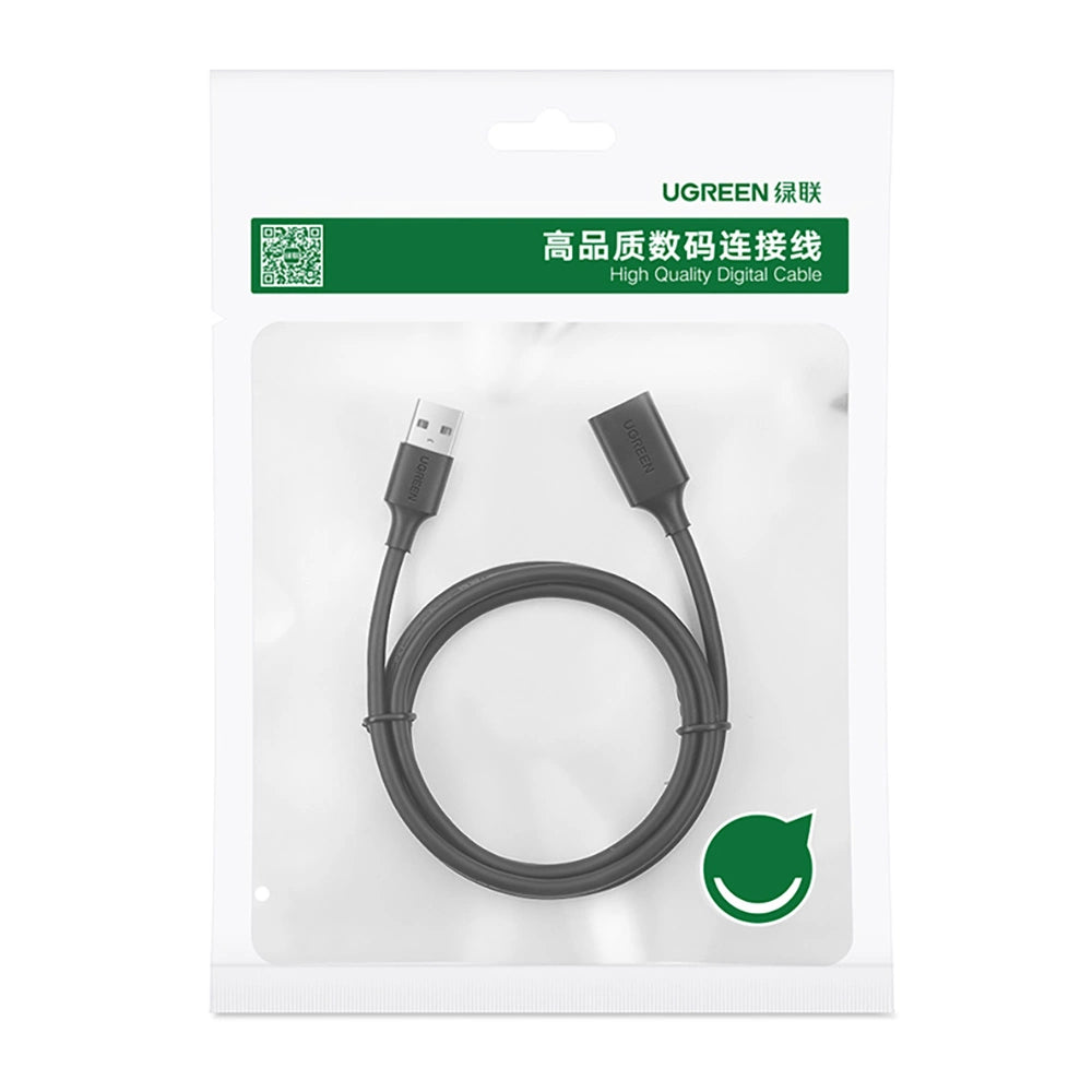 Prelungitor USB 2.0 UGREEN US103, 5 m – Negru