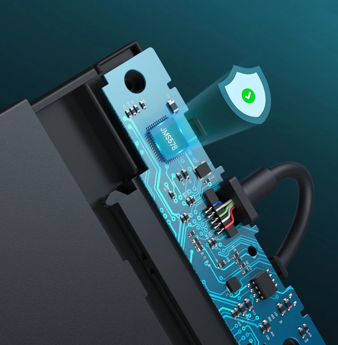 Carcasă HDD/SSD externă Ugreen de 2,5" cu USB 3.2 Gen 1
