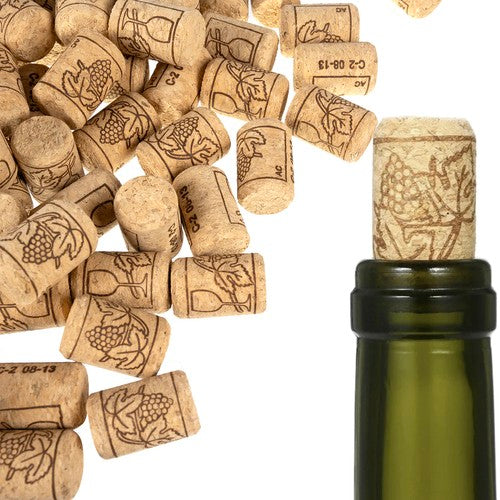 Dopuri de Plută de Calitate Superioară pentru Sticlele de Vin - Set de 100