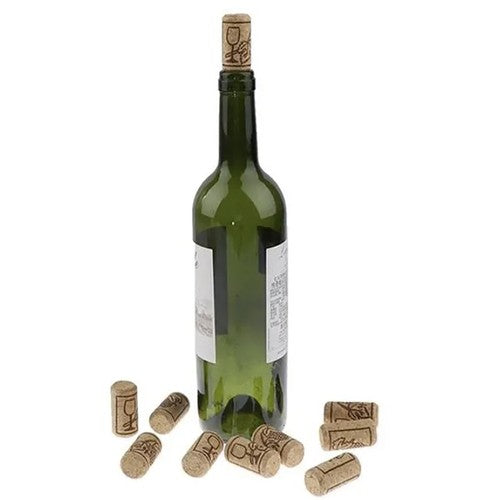 Dopuri de Plută de Calitate Superioară pentru Sticlele de Vin - Set de 100