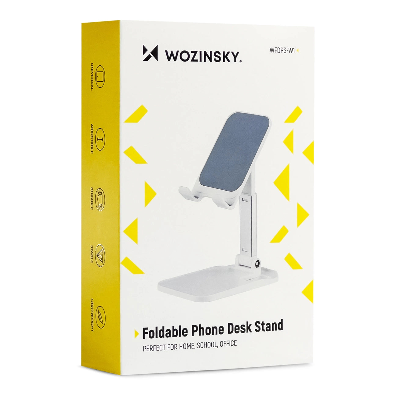 Suport pliabil Wozinsky pentru telefon și tabletă – Alb