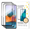 Set 2 folii Wozinsky Full Glue din sticlă pentru Xiaomi Redmi Note 12 Pro / Note 12 / Note 12 5G / Note 10 Pro – Negru