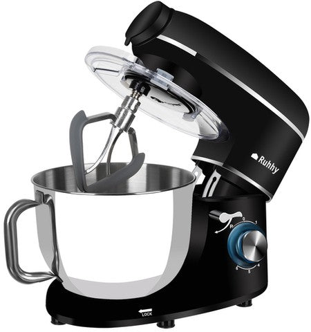 Robot 3 in 1 de bucătărie planetar cu blender 2200W,6.2 litri, cu blender si masina de tocat carne cu 6 viteze de putere