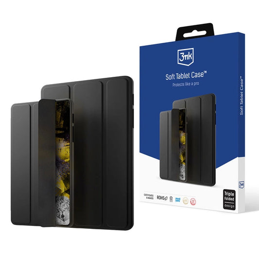 Husa pentru tableta Galaxy Tab S8/S7, Silicon/Policarbonat, Negru