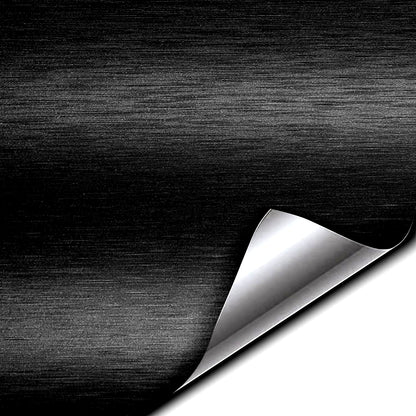Folie colantare auto Aluminiu Polisat Negru (1m x 1,52m)-0