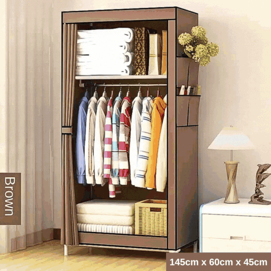 Dulap Textil Organizator pentru Dormitor sau Baie - Simplu de Asamblat și Elegant
