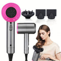 Uscător de Păr Ionic - Alternativa Accesibilă la Dyson Supersonic, 1800W, Compact și Ușor