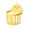 Cutie de Depozitare pentru Prosoape, Flippy, din Plastic, Montare pe Perete, Model Ratusca, 17.5x13.5x12 cm, Galben-0