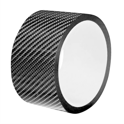 Rola ornament bandouri sau praguri autoadeziv din autocolant Carbon 5D, dimensiune 148 x 4 cm, culoare Gri Antracit-0