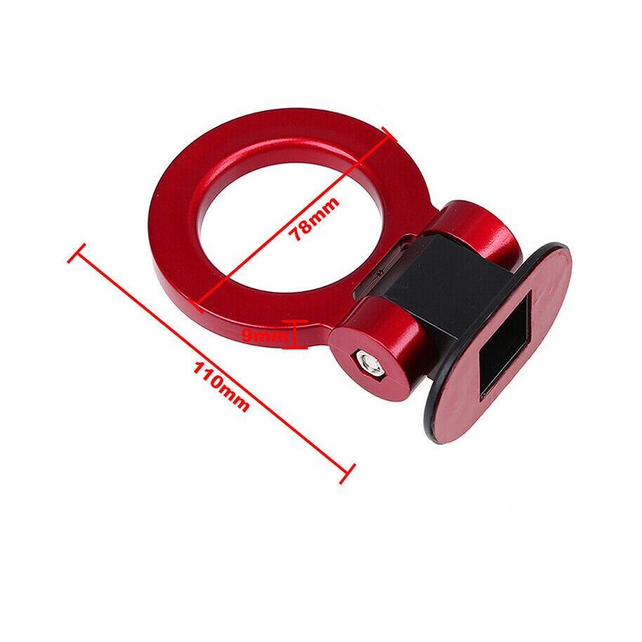Ornament carlig remorcare RACING SPORT - NEGRU-2
