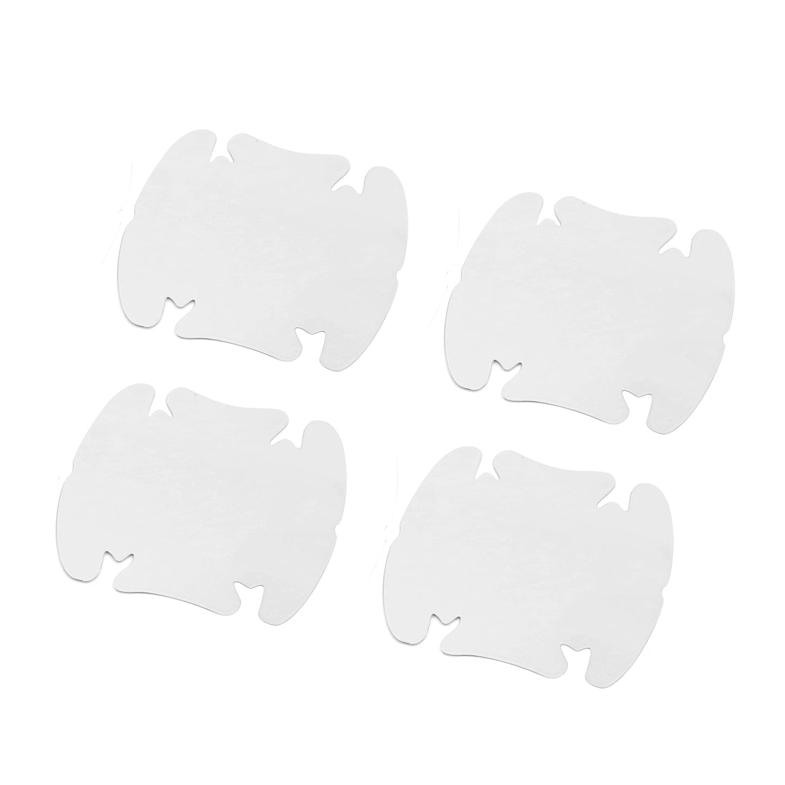 Protectie zgarieturi manere usa, transparent (set 4 buc.)-4