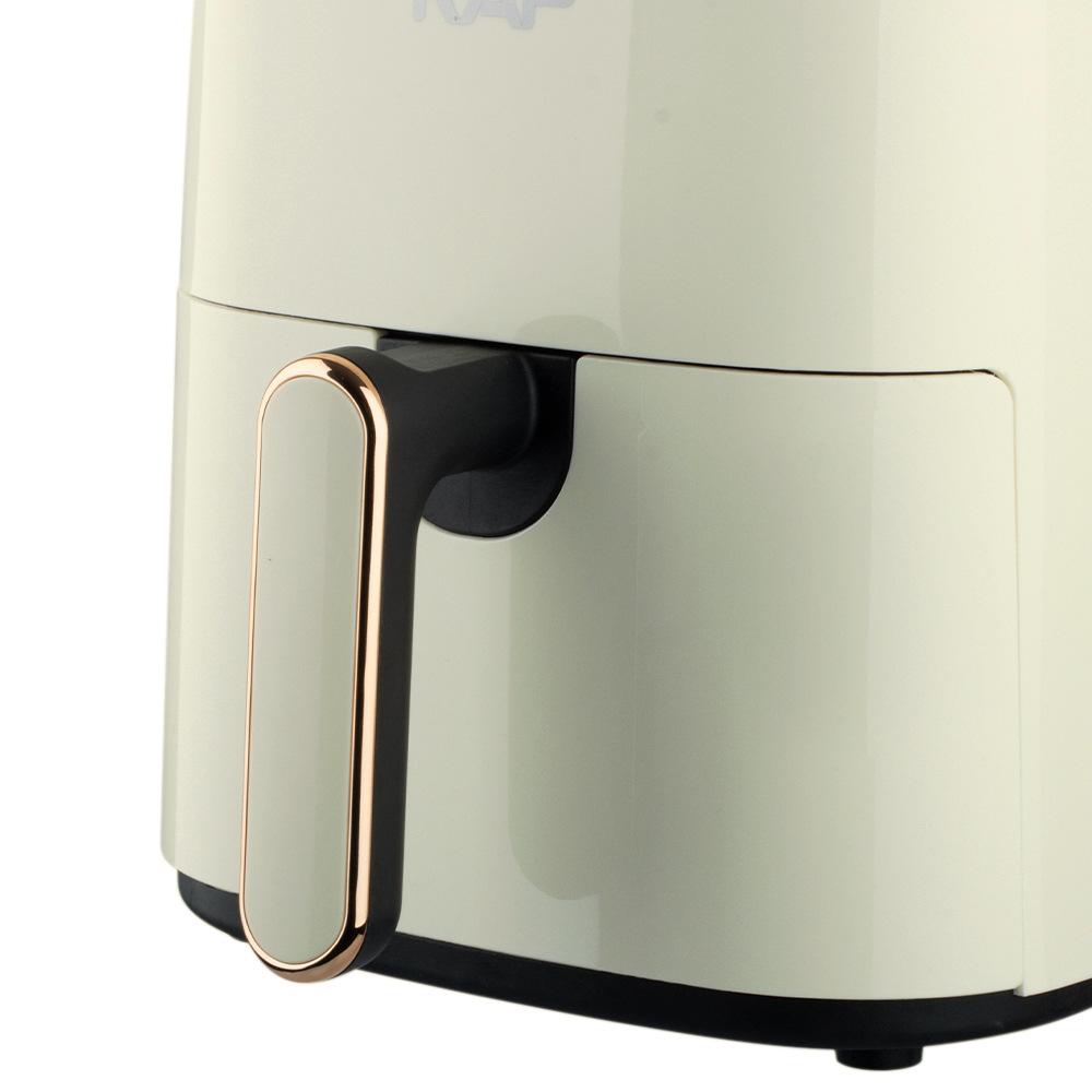 Friteuza Air Fryer RAF R5237 cu aer cald, fără ulei – Capacitate 3L, 12 Programe, 1300W, Alb